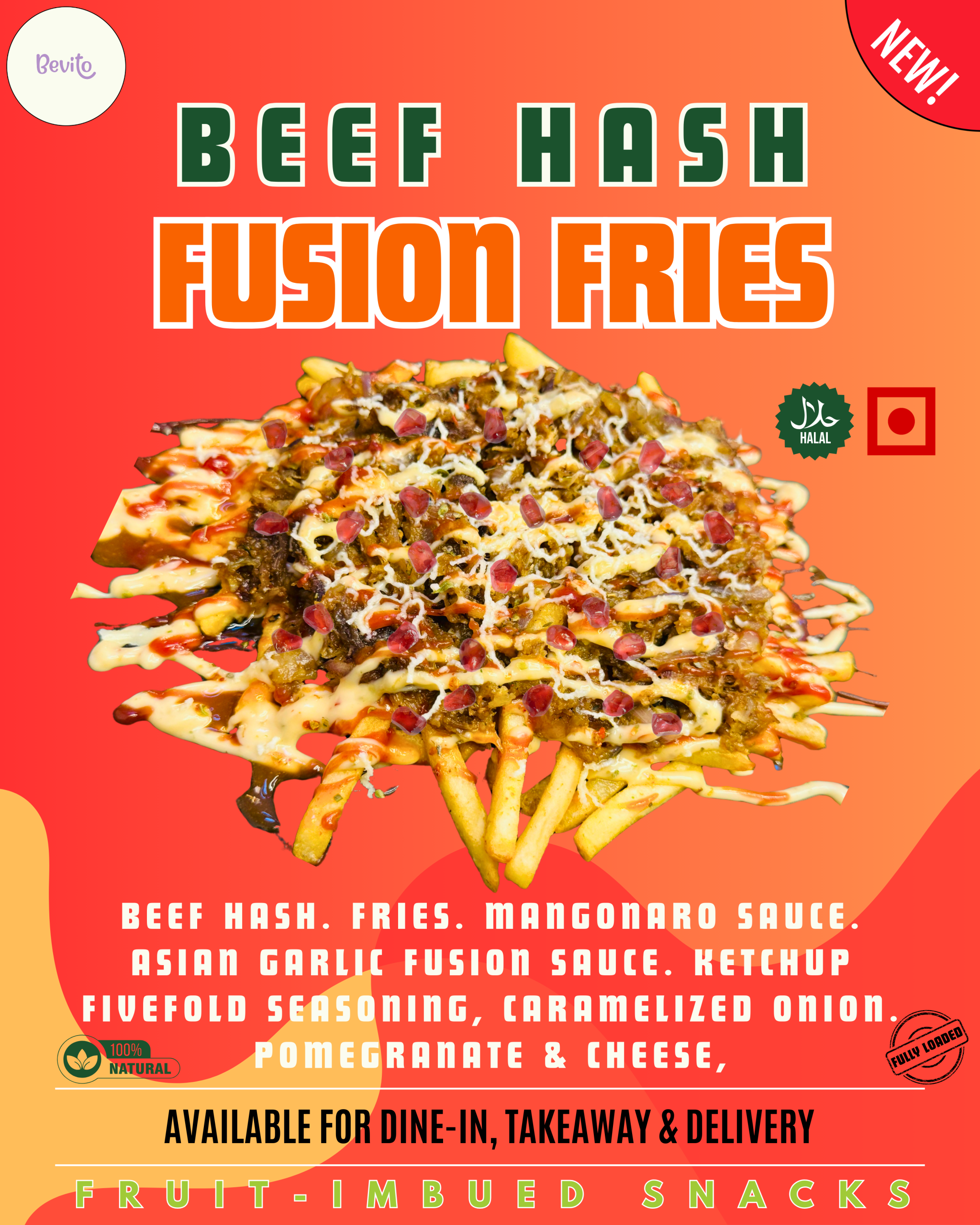 Beef Hash Fusion Fries